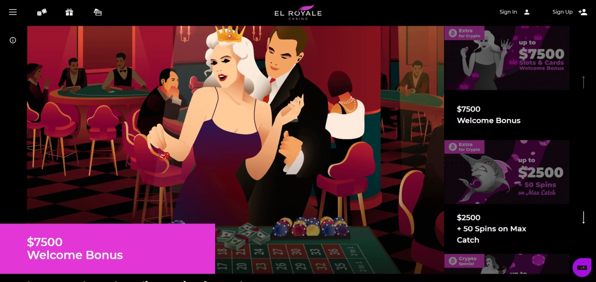 El Royale Casino Homepage