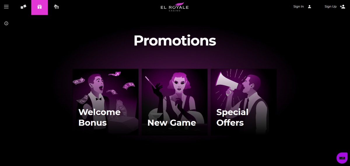 El Royale Casino Promotions