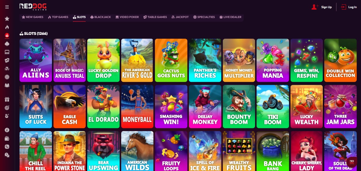Red Dog Casino Games Collection